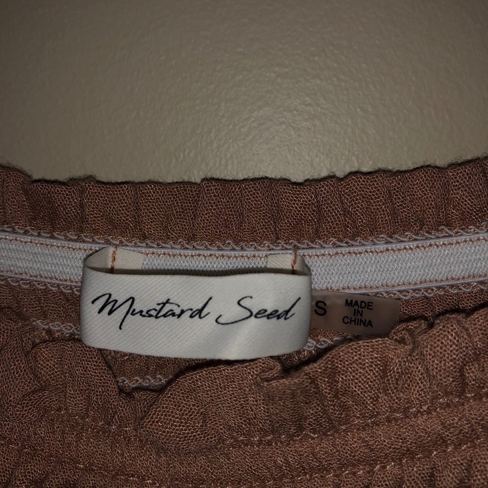 Rust Smocked Top - Picture 11 of 11
